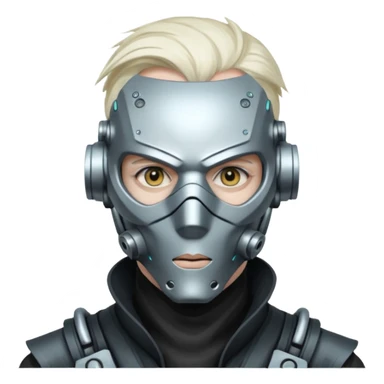 mans team cuberpunk sticker