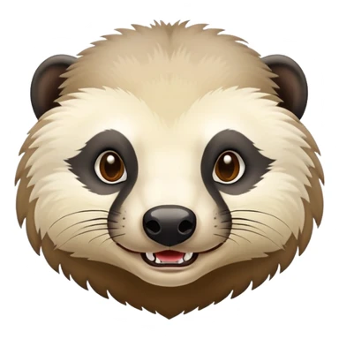 Honey badger that said hi sticker