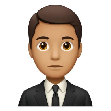 Человек в костюме с надписью Oscar sticker