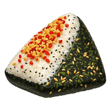 Spicy onigiri sticker