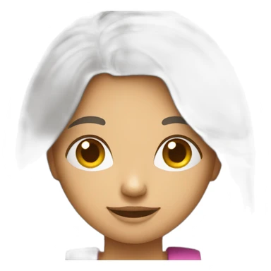 Chat sur une personne sticker