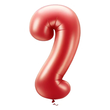 balloon-shaped-like-number-1 sticker