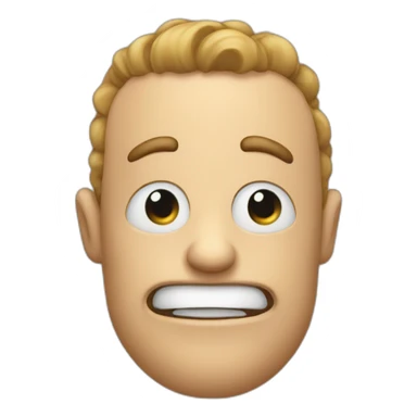 mewing gigachad sticker