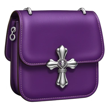 Chrome hearts dark purple sticker