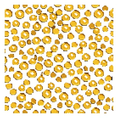 gold coins sticker