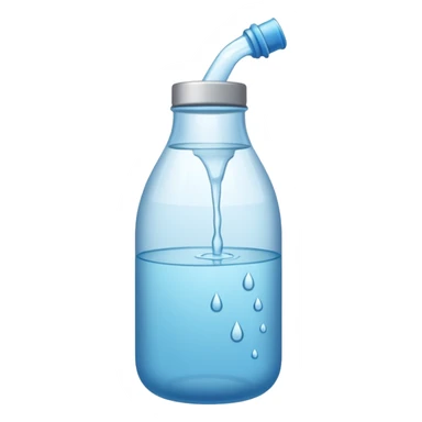 Botella de agua sticker