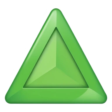 change color to green from red for 🔺 sticker