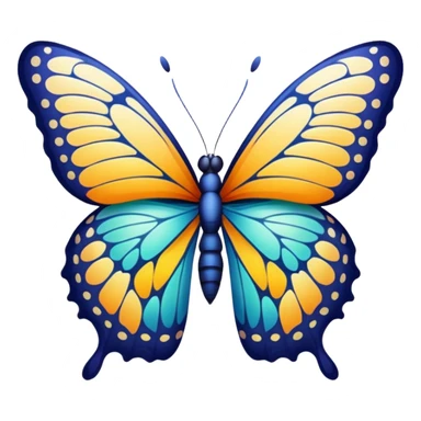 butterfly emoji sticker