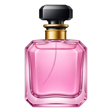 Pink perfume sticker
