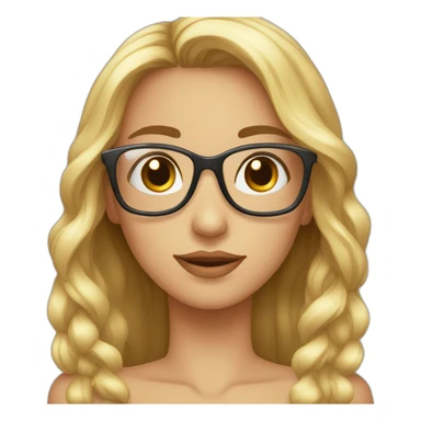 Fille yeux qui brille d'amoure sticker