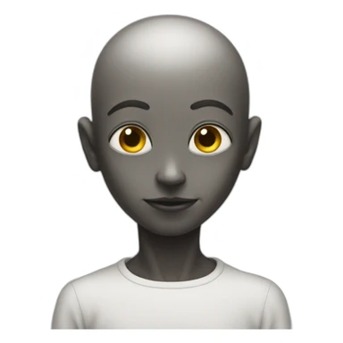 holy alien boy sticker