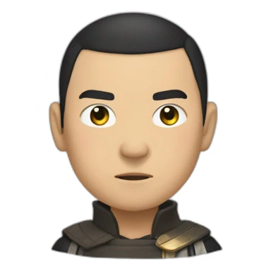 blind Chirrut Îmwe with starbow sticker