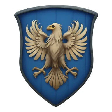 The ravenclaw house crest  sticker