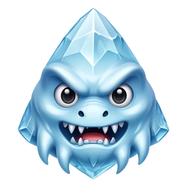 ice monster sticker