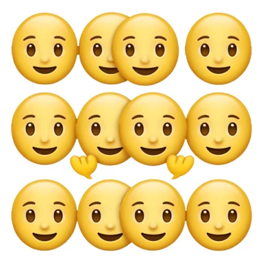 ciiii silent yellow emoji sticker