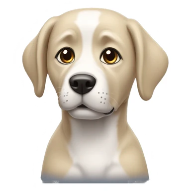 Chat mélanger à un chien sticker