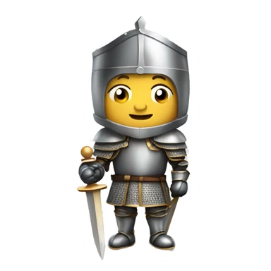 Knight from chess sticker