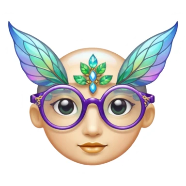 glasses with fae sticker