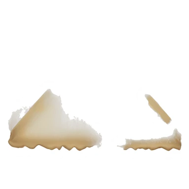 beige letter with stamp sticker