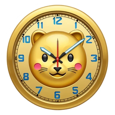 reloj con dolares sticker