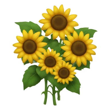 Sunflowers sticker