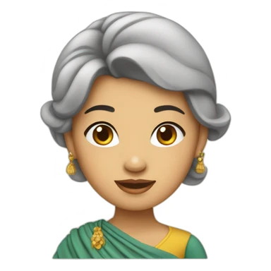 Une femme cambodgienne sticker