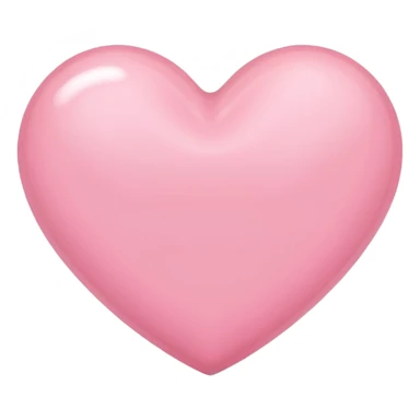 Baby pink heart  sticker