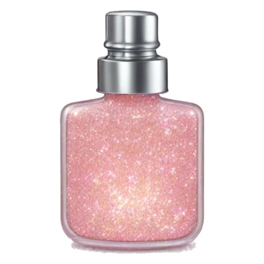 Fairy light pink perfume glitter sticker