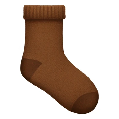 Brown socks  sticker