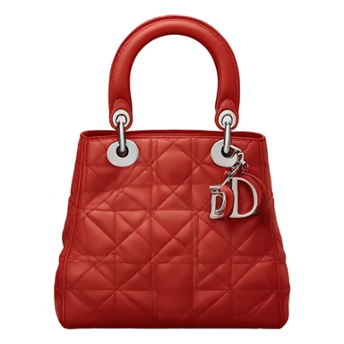Red dior bag sticker