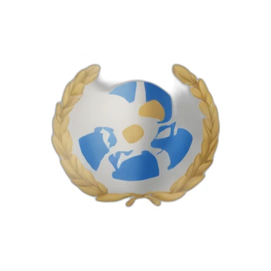 un drapeau francais en leog sticker