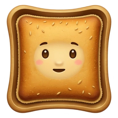 Make an emoji of just breadcrumbs  sticker