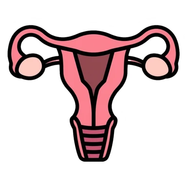 simple medical diagram of male reproductive anatomy, tasteful, anatomical sticker