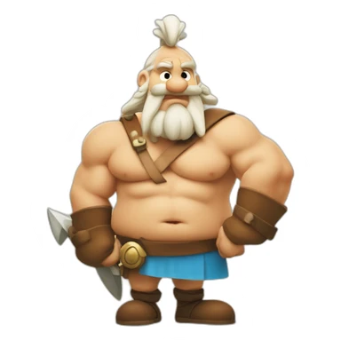 asterix and obelix sticker