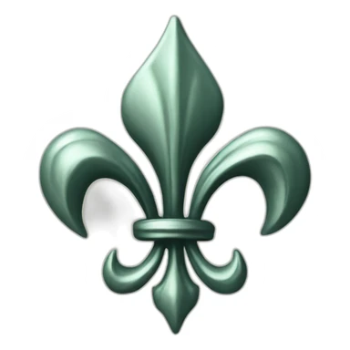fleur de lis sticker