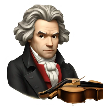 Beethoven sticker