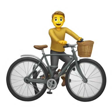 Maçon suis vélo  sticker