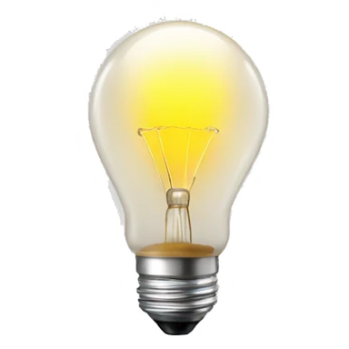 lightbulb idea sticker