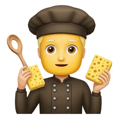 rectangle sponge in kitchen sticker