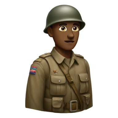 Soldier of ww2 sticker