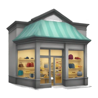 clothing store sticker