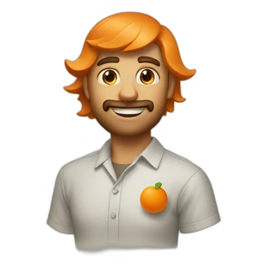 Jesko absolute orange sticker