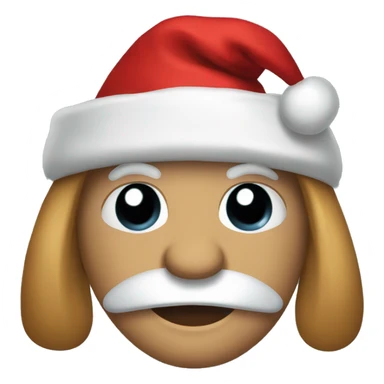 Weihnachtsmütze sticker