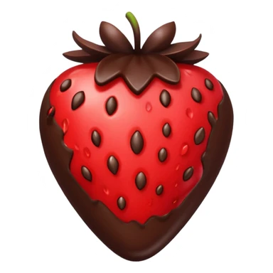 Chocolate dipped strawberries  sticker