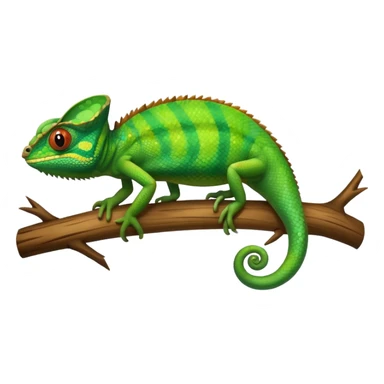 Caméléon sticker