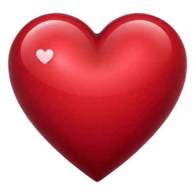 Corazón color vino sticker