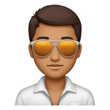 Sun cool add sunglasses  sticker