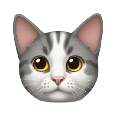 three leg cat carey sticker