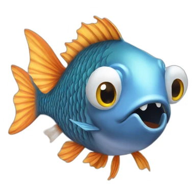 fish-explode sticker