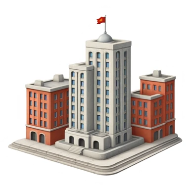 Khrushchyovkas-style buildings sticker